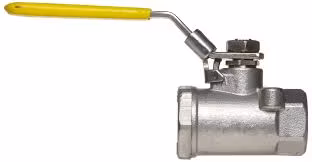 Valvola a sfera a T flottante con ingranaggio a vite senza fine in acciaio al carbonio o acciaio inossidabile